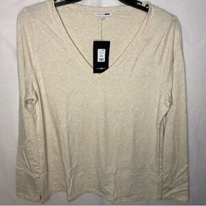 Fashion Nova long sleeve V-neck shirt size 3X